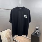 4G logo embroidered short-sleeved T-shirt, unisex, loose and casual, simple and versatile - Image 2