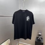 Cross print short-sleeved T-shirt, unisex, loose and casual, street fashion brand - Image 3