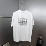 Vintage overlay letter slogan T-shirt, loose drop-shoulder style, street fashion, unisex