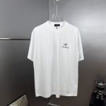 Small-print short-sleeved T-shirt, unisex, loose and casual, outdoor style, versatile