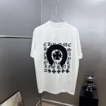 Horseshoe cross print short-sleeved T-shirt, unisex, loose and casual, street fashion brand style - Image 4